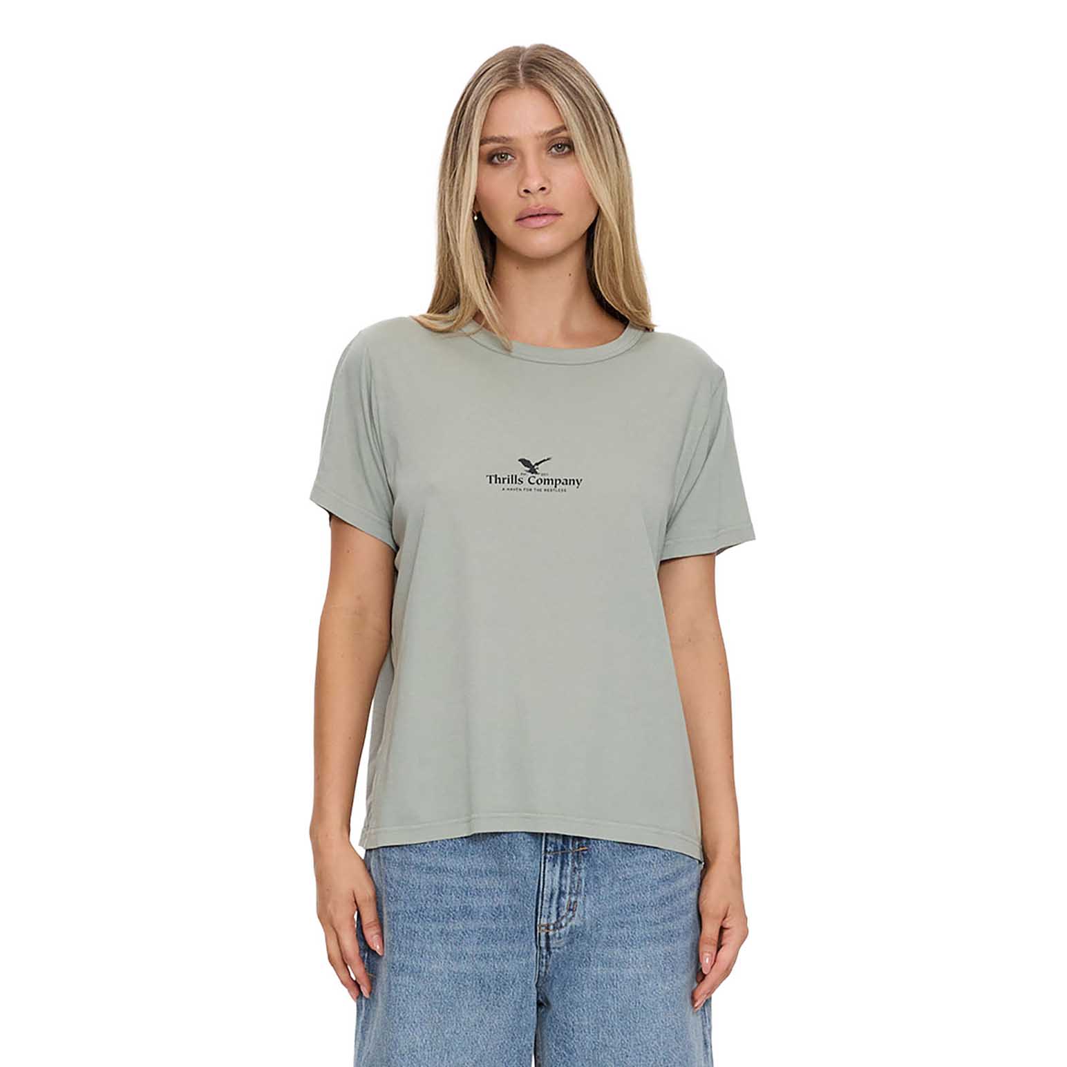 Thrills Haven For The Reckless Relaxed Tee